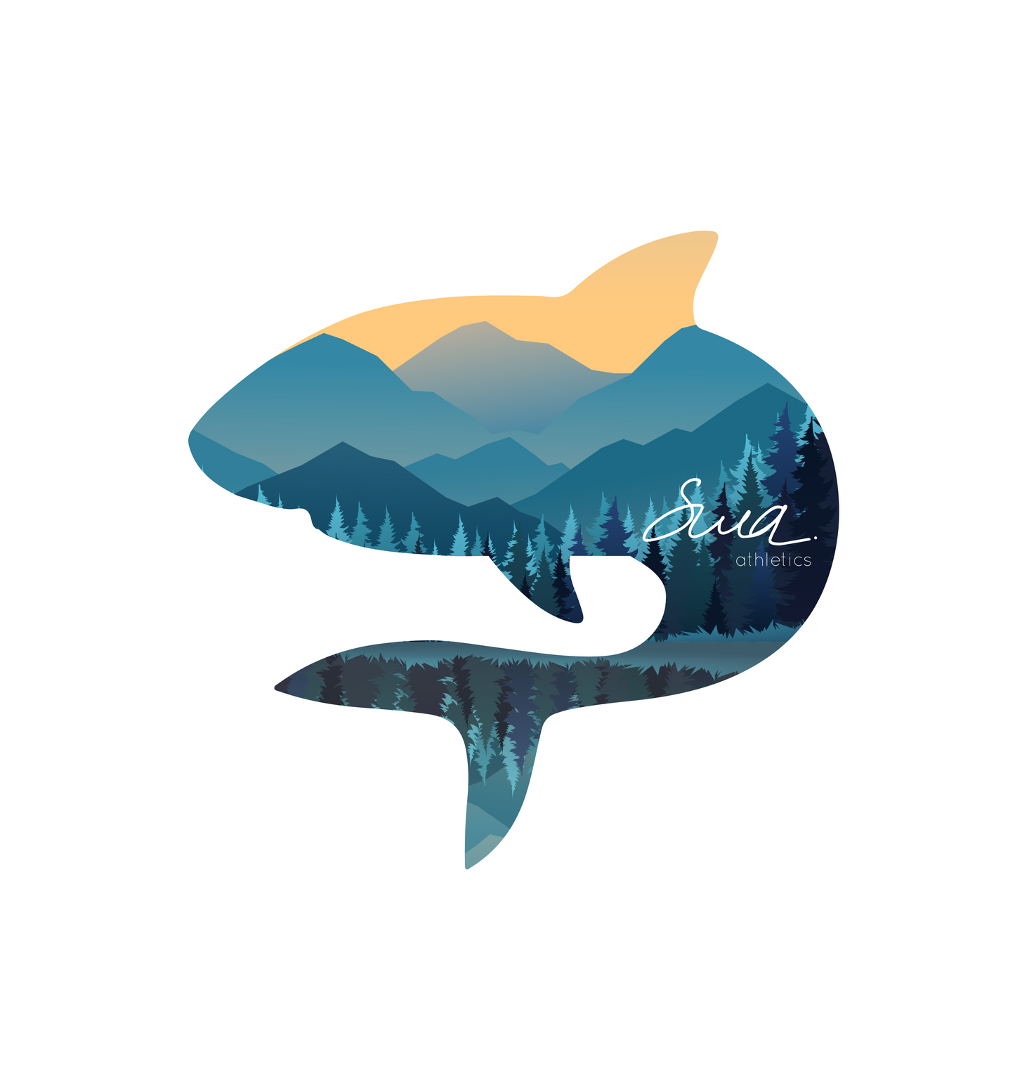 STICKER MOUNTAIN SWA SHARK
